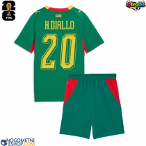 Otroški Nogometni dresi Senegal Habib Diallo #20 Gostujoči SP 2026 Kratek Rokav (+ Kratke hlače)